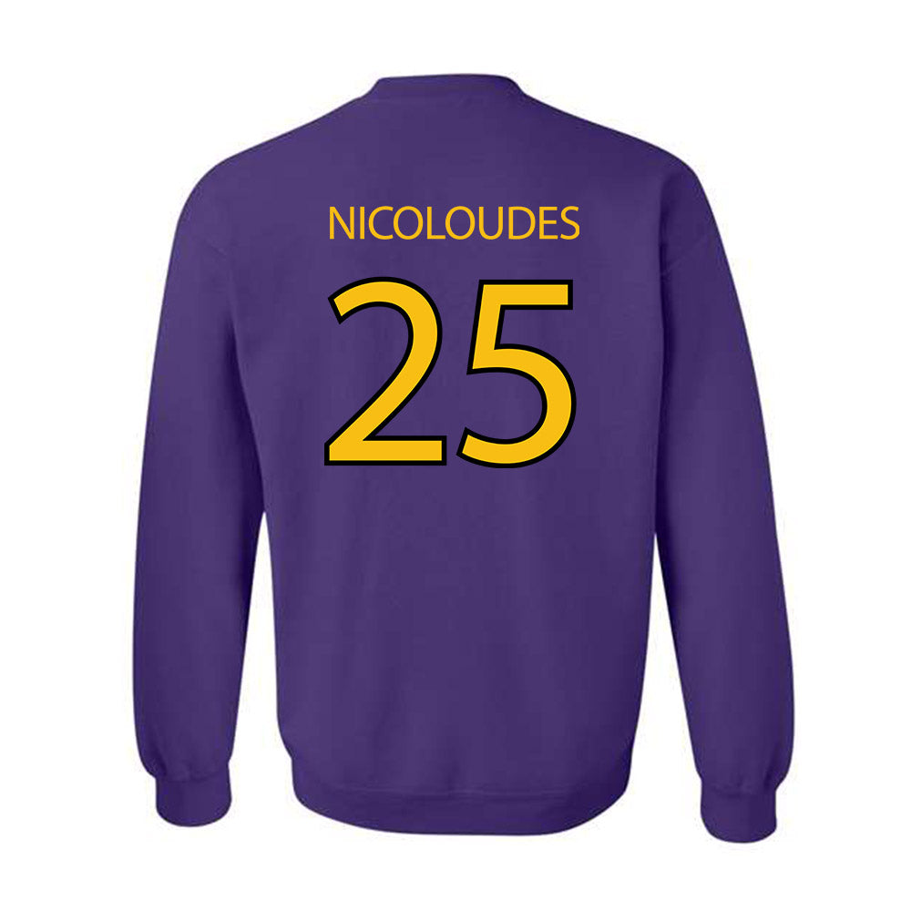 Minn. St. - NCAA Baseball : Pambos Nicoloudes - Classic Shersey Crewneck Sweatshirt-1