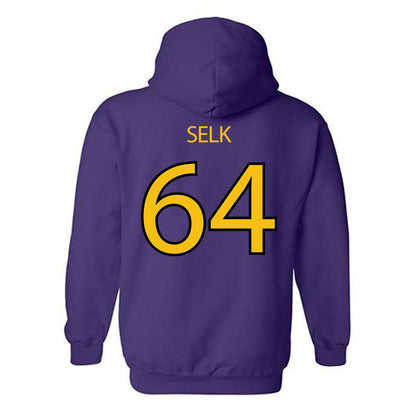 MNSU - NCAA Football : Collin Selk - Classic Shersey Hooded Sweatshirt-1