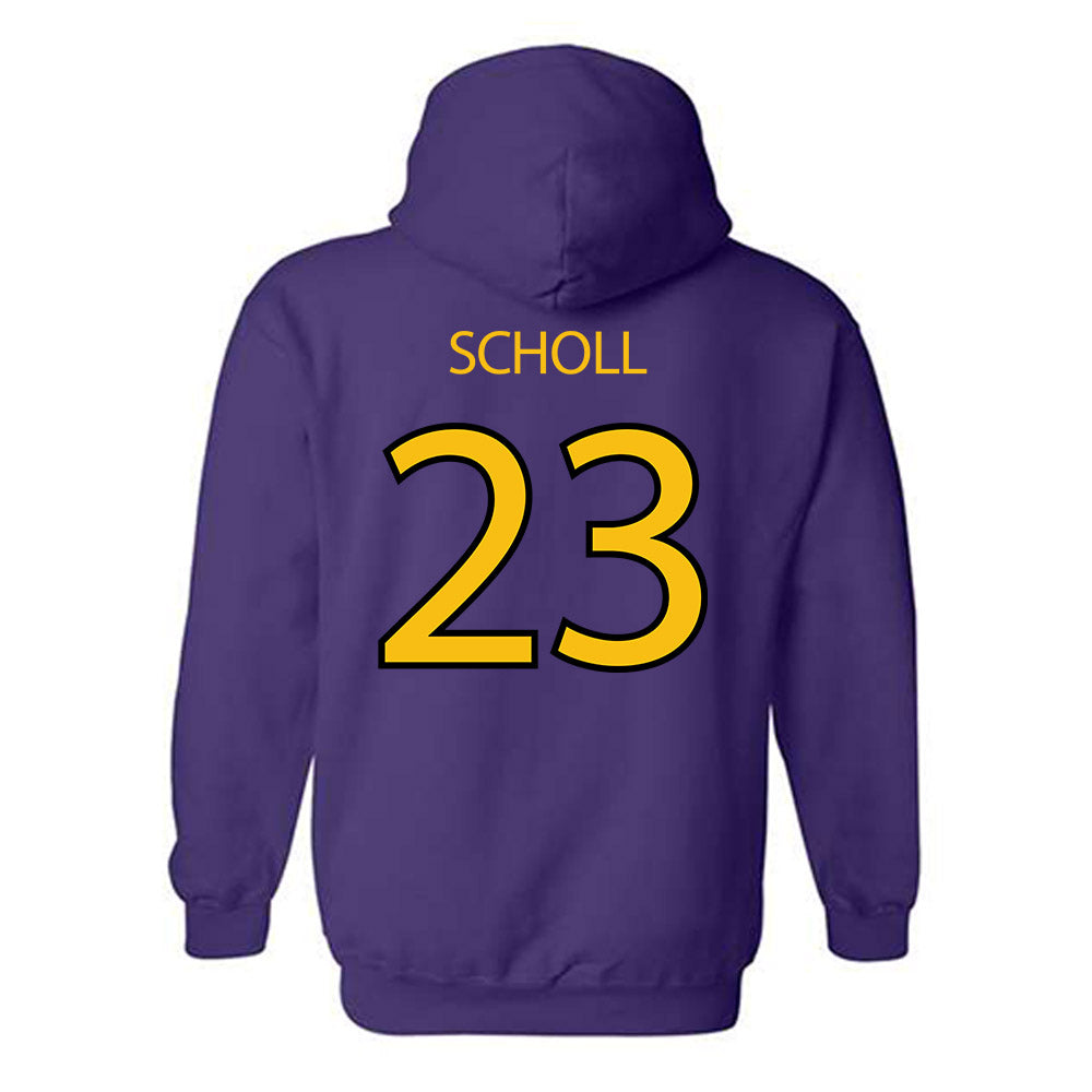 Minn. St. - NCAA Men's Ice Hockey : Sawyer Scholl - Classic Shersey Hooded Sweatshirt-1
