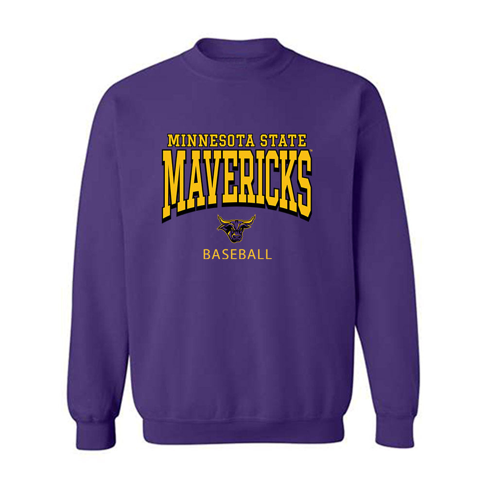 Minn. St. - NCAA Baseball : Gannon Reidinger - Classic Shersey Crewneck Sweatshirt-0