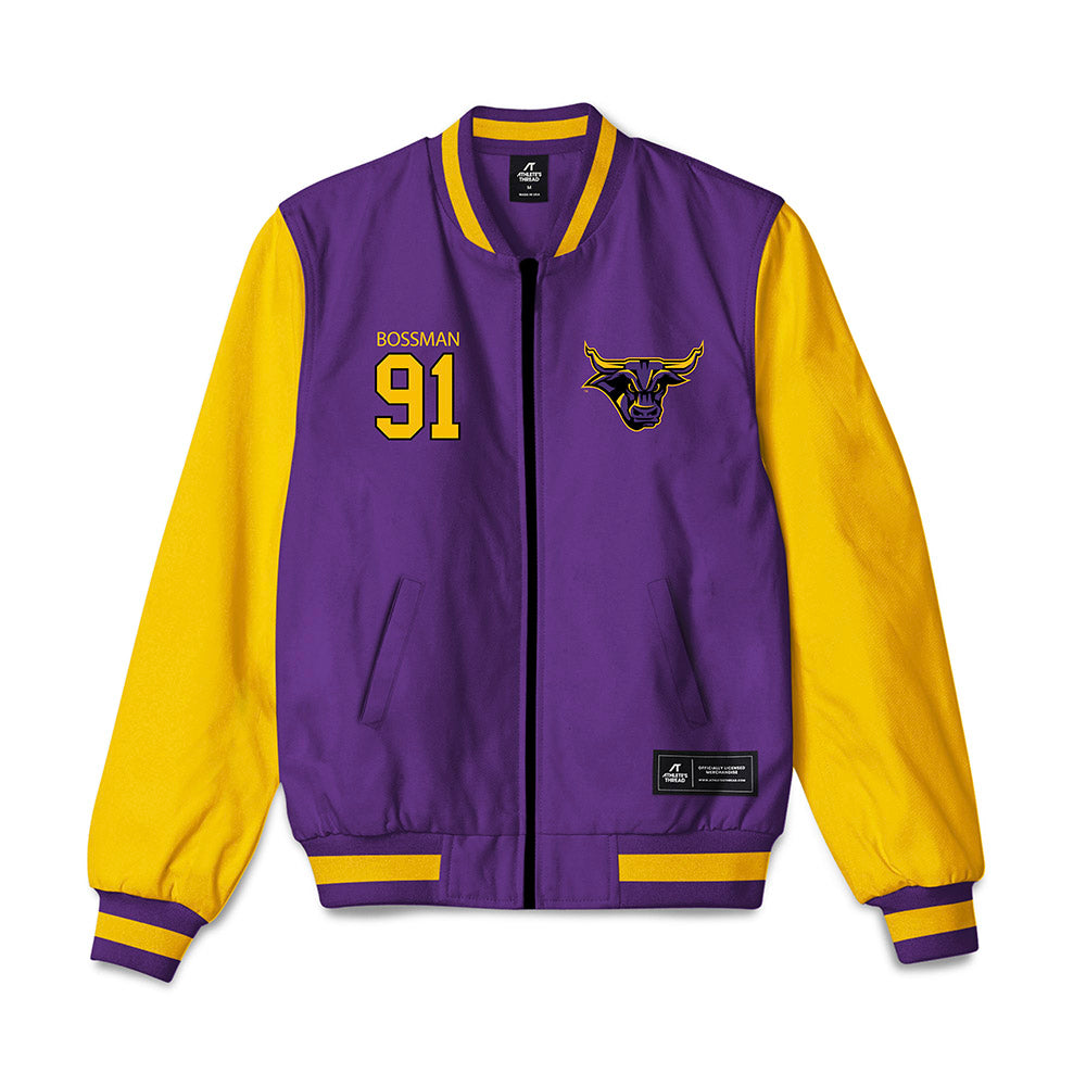 Minn. St. - NCAA Football : Sam Bossman - Bomber Jacket-0