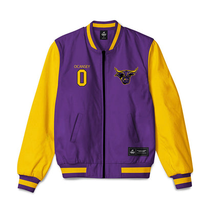 MNSU - NCAA Football : Edmund Ocansey - Bomber Jacket-0