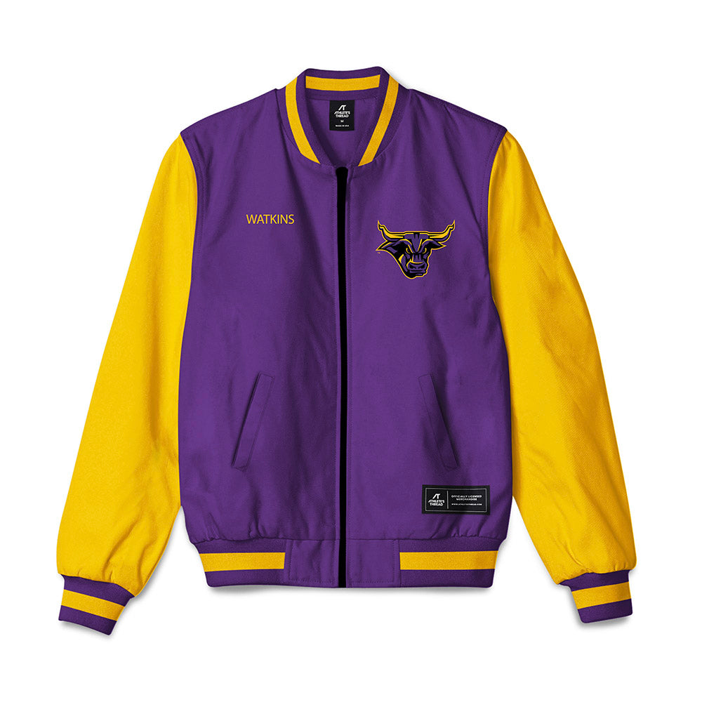 Minn. St. - NCAA Men's Ice Hockey : Liam Watkins - Bomber Jacket-0