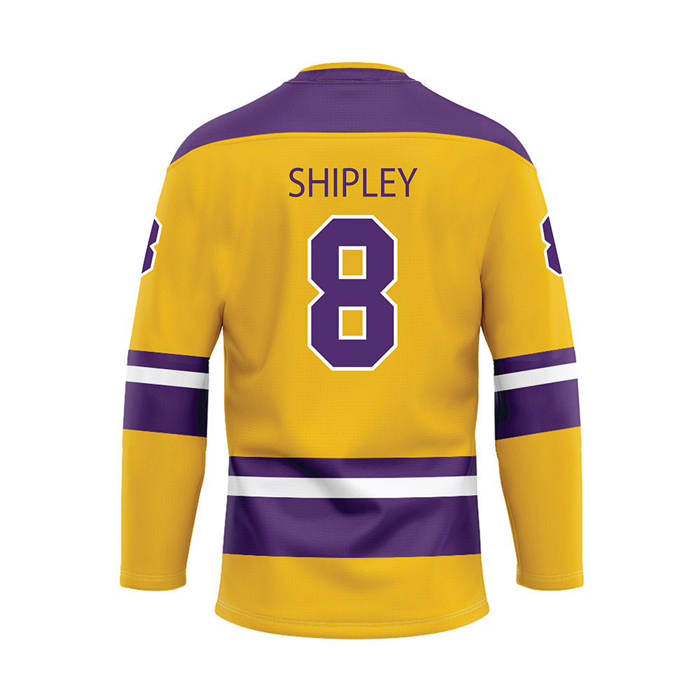 Minn. St. - NCAA Women's Ice Hockey : Bella Shipley - Yellow Hockey Jersey-1