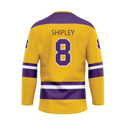 Minn. St. - NCAA Women's Ice Hockey : Bella Shipley - Yellow Hockey Jersey-1