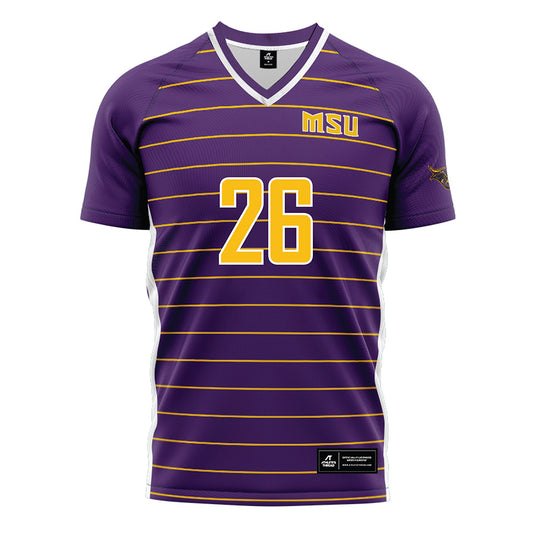 MNSU - NCAA Women's Soccer : Addison Clarey - Soccer Jersey-0
