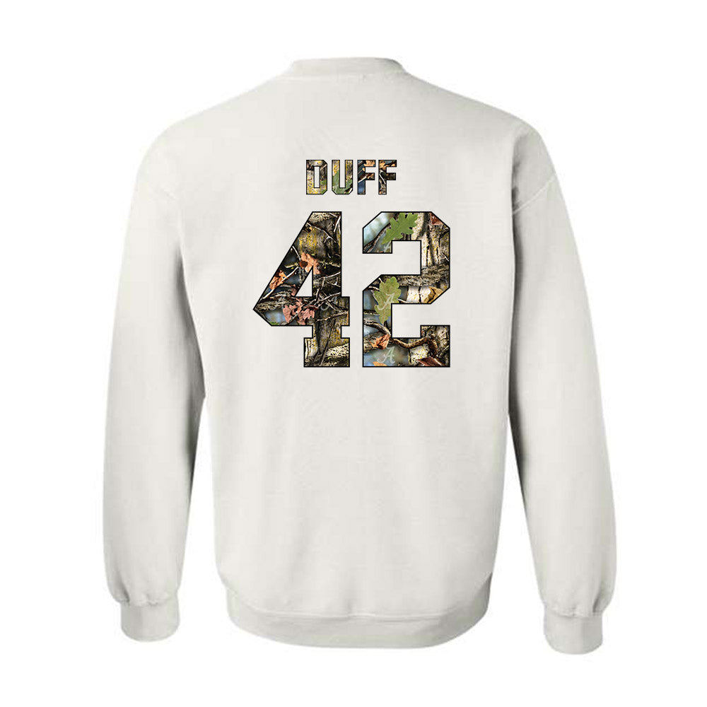 Alabama - NCAA Baseball : Ahmaad Duff - Crewneck Sweatshirt-1