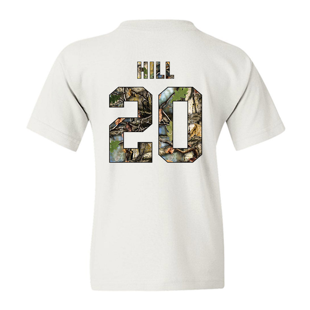 Alabama - NCAA Football : Daniel Hill - Youth T-Shirt-1