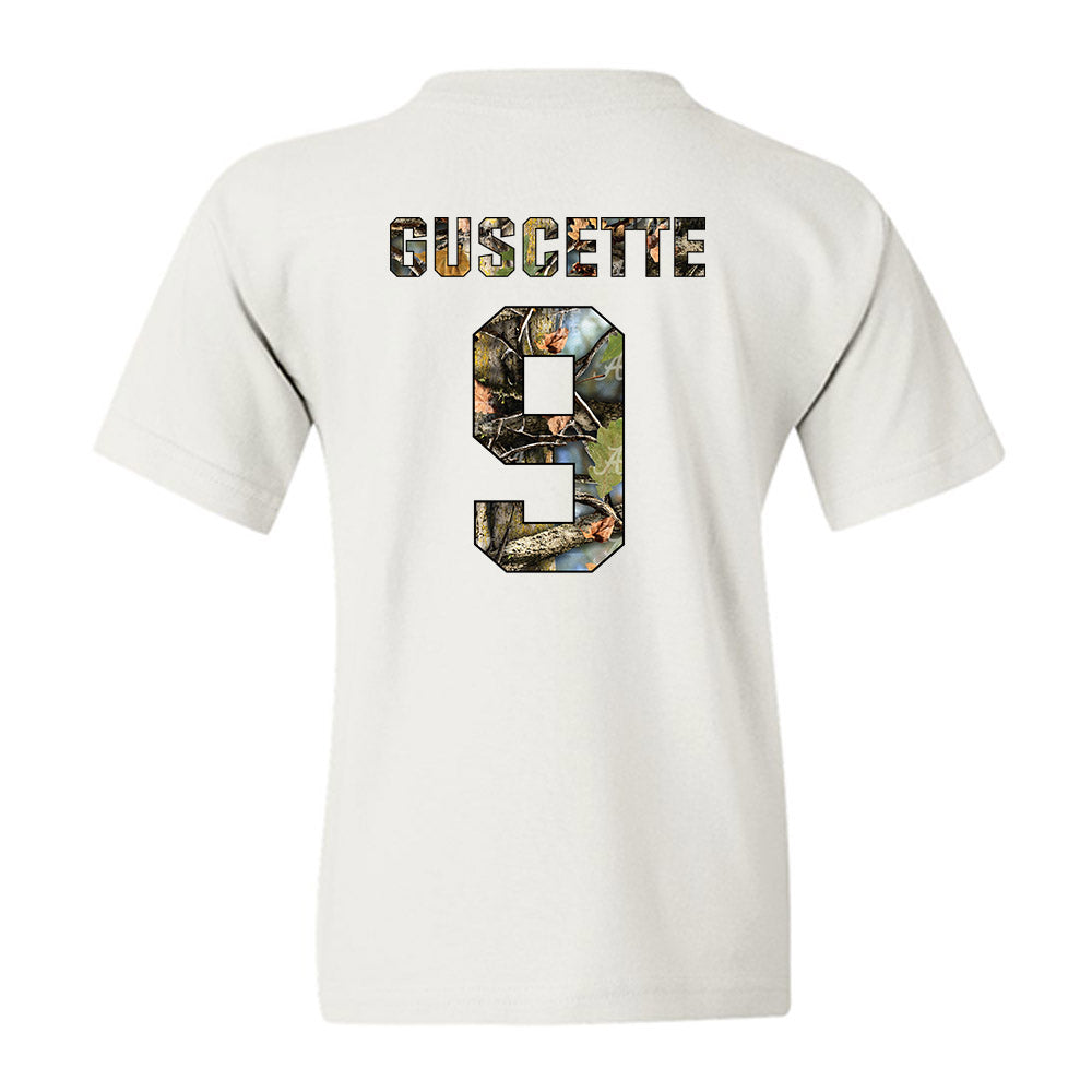 Alabama - NCAA Baseball : Mac Guscette - Youth T-Shirt-1