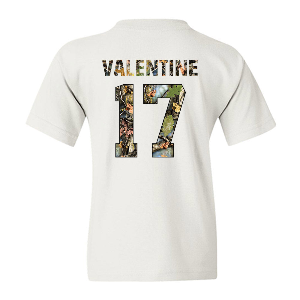 Alabama - NCAA Softball : Riley Valentine - Youth T-Shirt-1