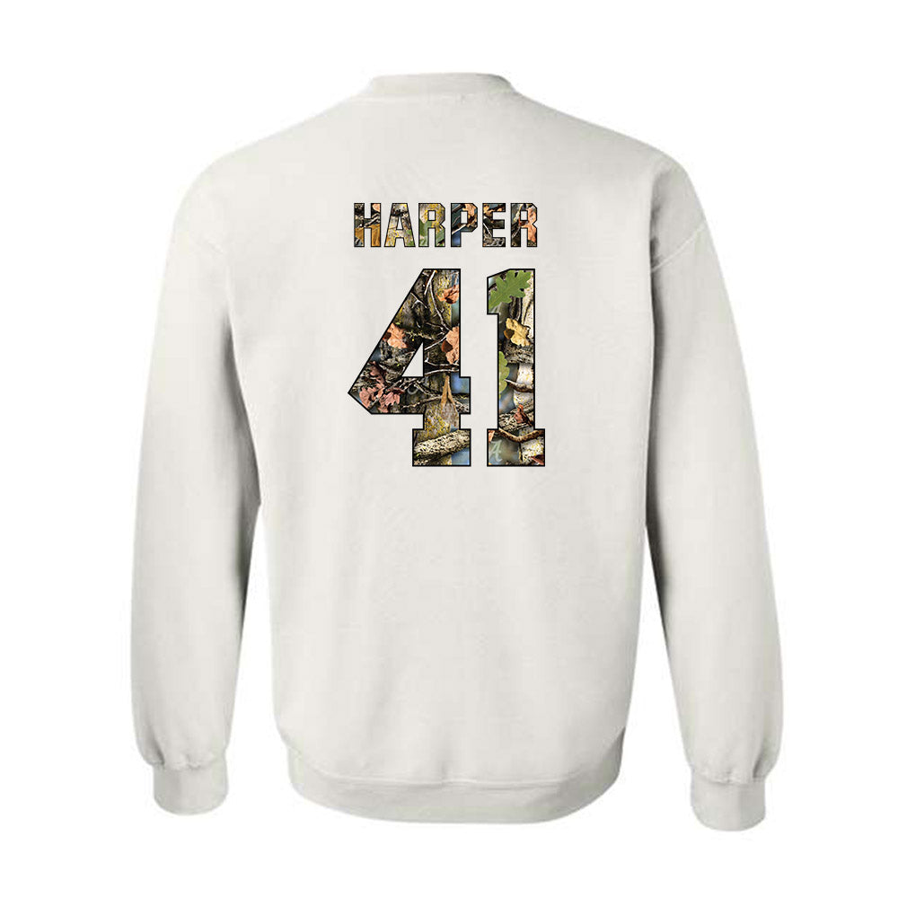 Alabama - Football Alumni : Roman Harper - Crewneck Sweatshirt-1