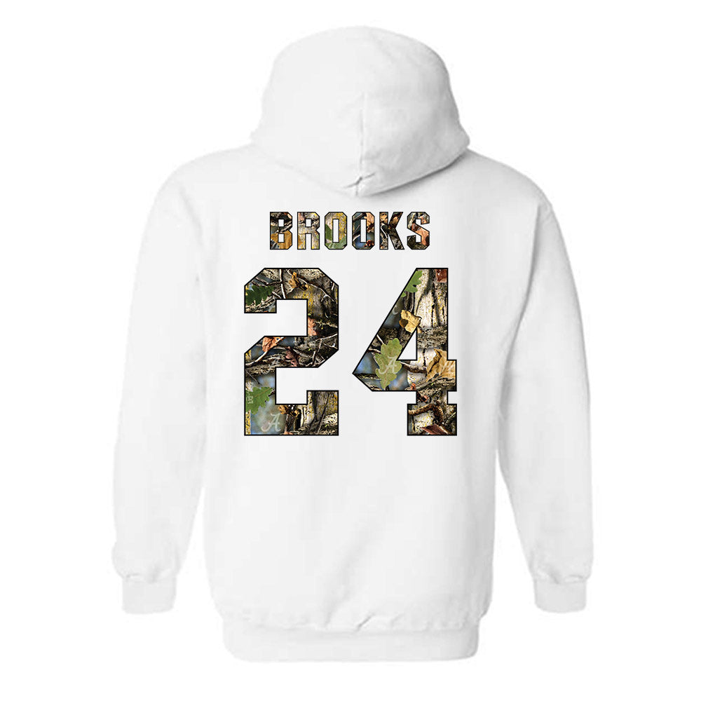 Alabama - NCAA Women's Basketball : Leah Brooks - Hooded Sweatshirt-1