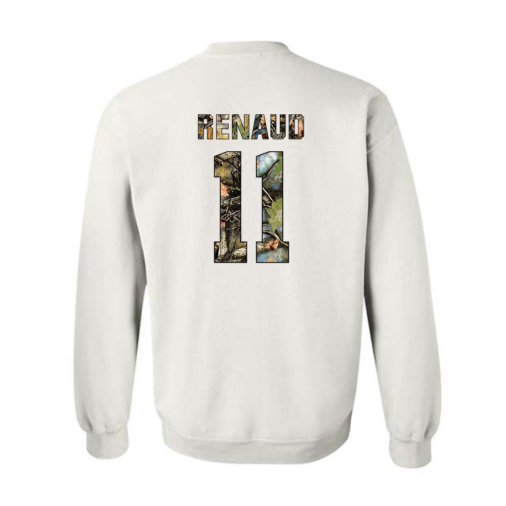 Alabama - NCAA Football : Jordan Renaud - Crewneck Sweatshirt-1