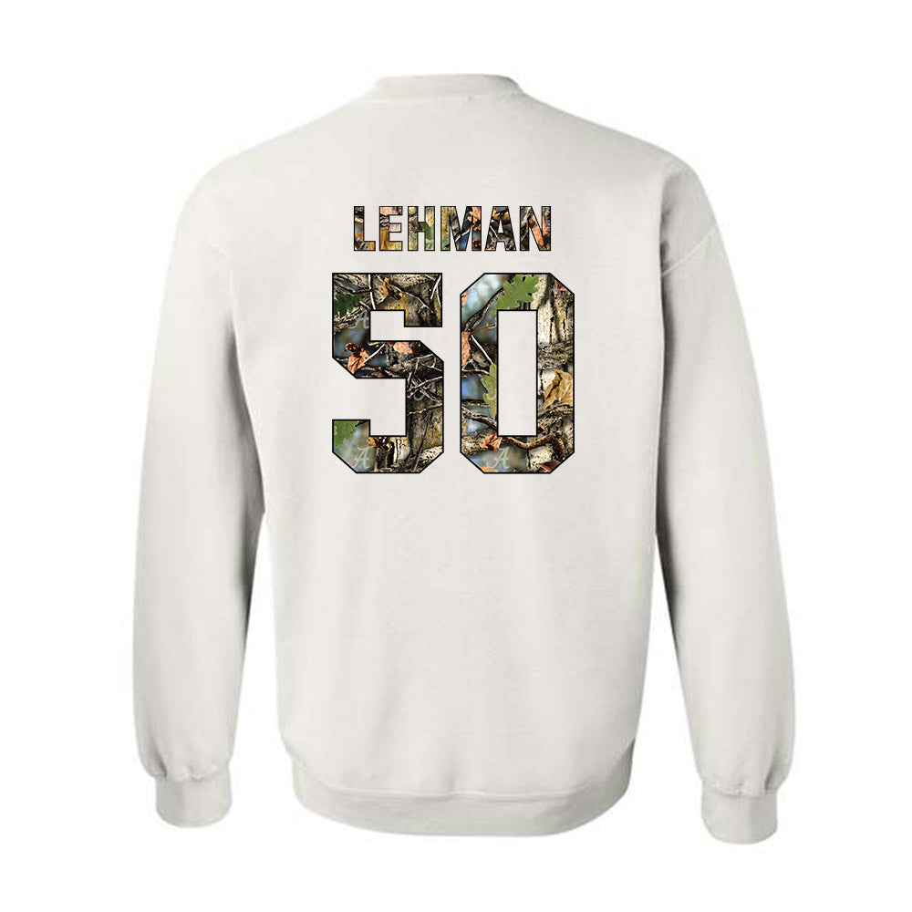 Alabama - NCAA Baseball : Connor Lehman - Crewneck Sweatshirt-1