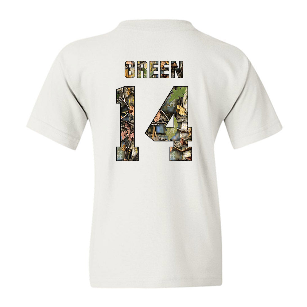 Alabama - NCAA Women's Basketball : Zaay Green - Youth T-Shirt-1