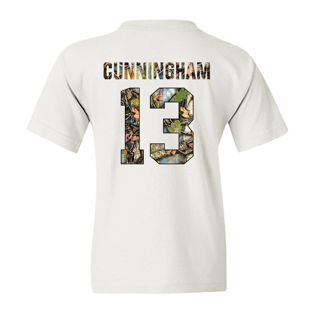 Alabama - NCAA Women's Basketball : Jeanna Cunningham - Youth T-Shirt-1