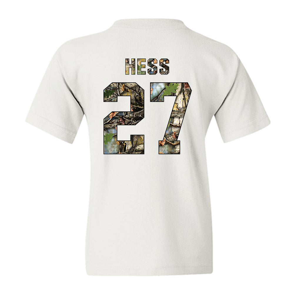 Alabama - NCAA Baseball : Ben Hess - Youth T-Shirt-1