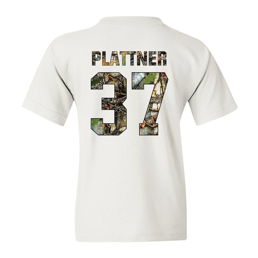 Alabama - NCAA Baseball : Will Plattner - Youth T-Shirt-1