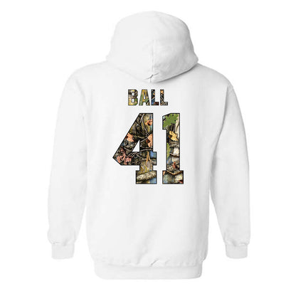 Alabama - NCAA Baseball : Connor Ball - Hooded Sweatshirt-1