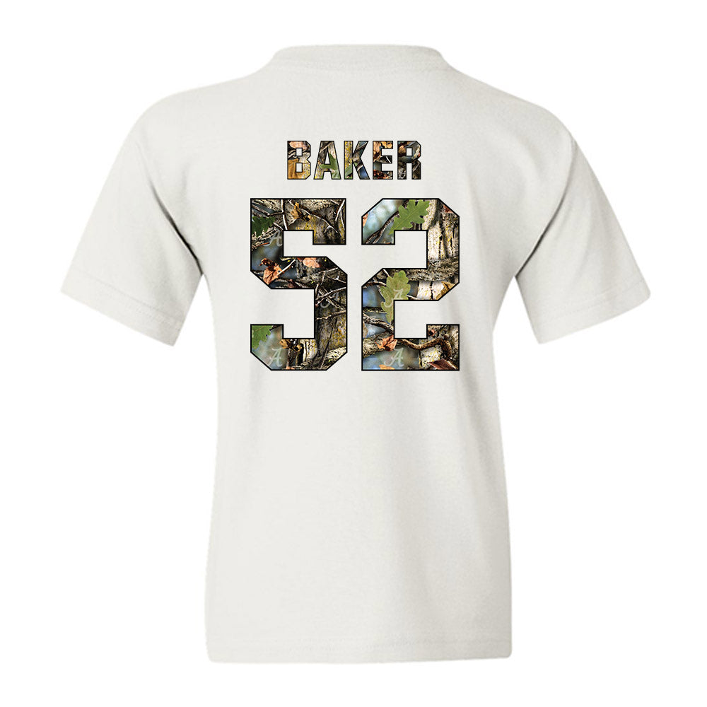 Alabama - NCAA Baseball : Jackson Baker - Youth T-Shirt-1