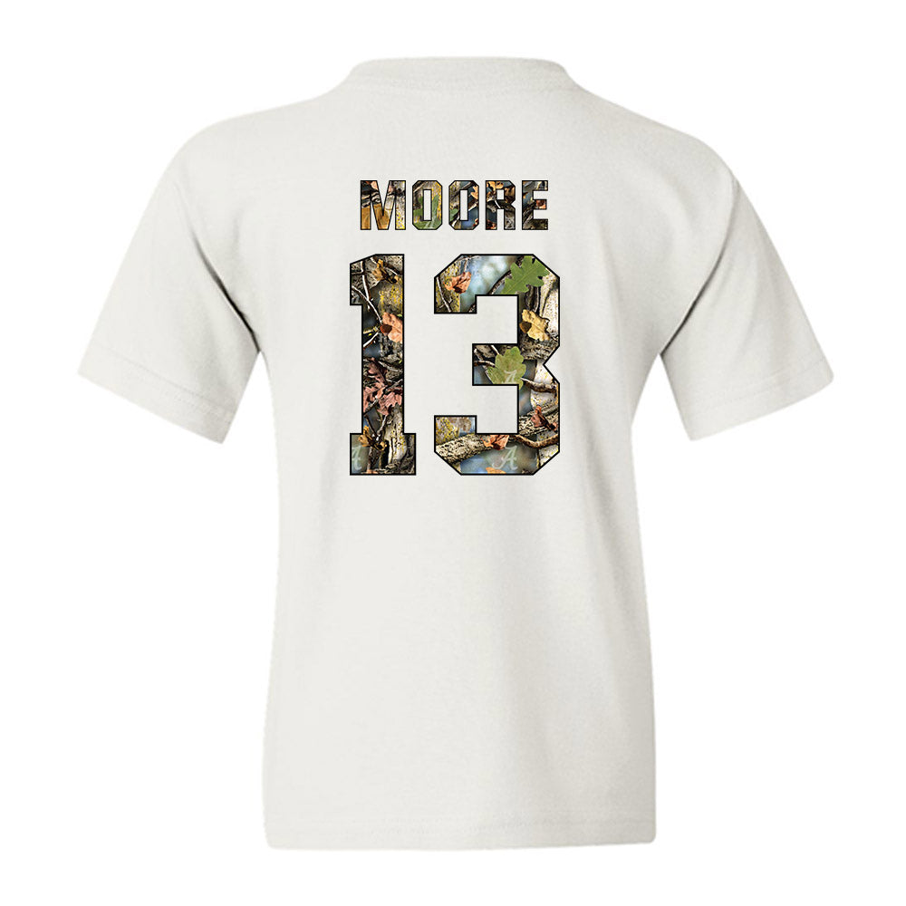 Alabama - NCAA Football : Malachi Moore - Youth T-Shirt-1