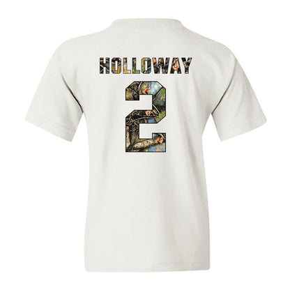 Alabama - NCAA Men's Basketball : Aden Holloway - Youth T-Shirt-1