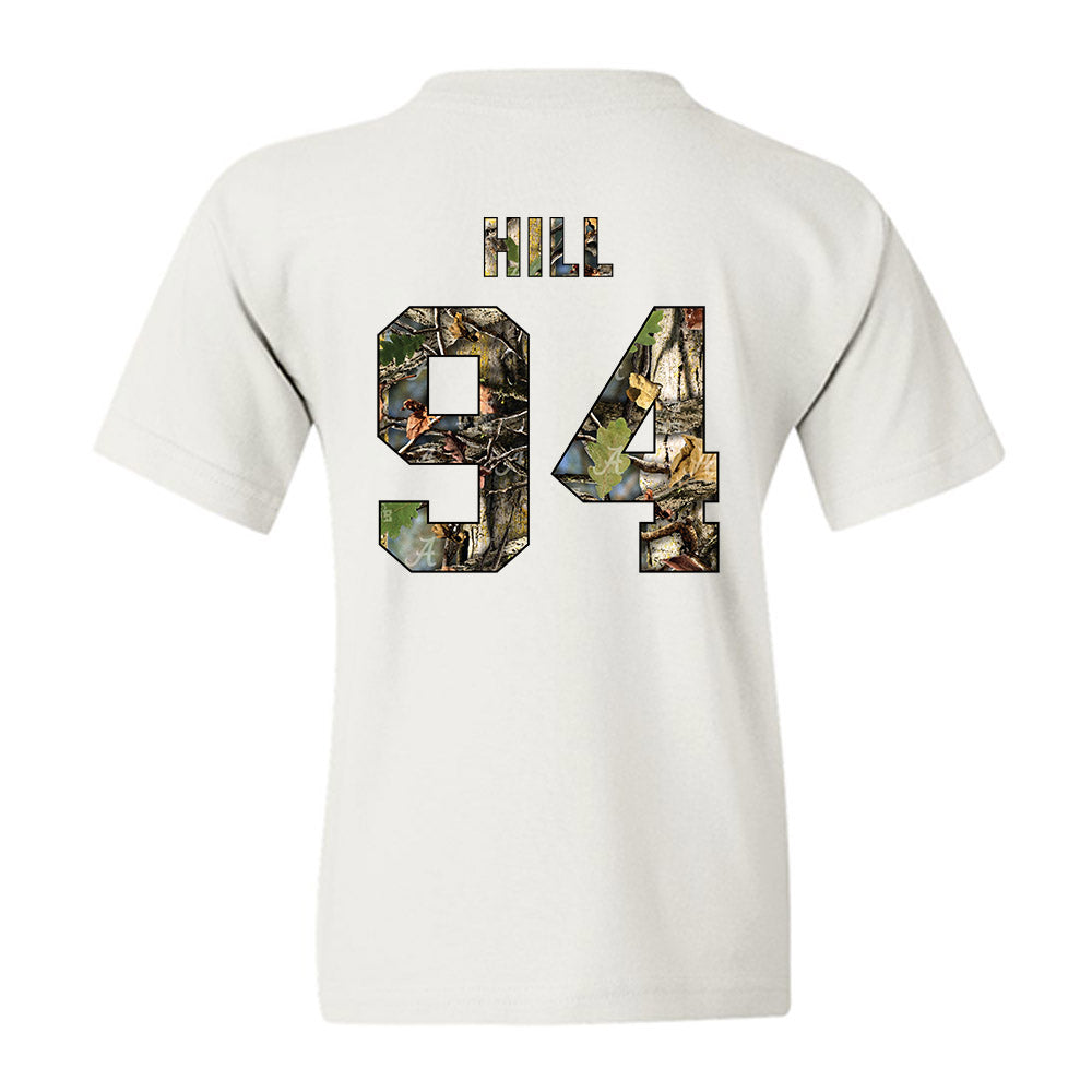 Alabama - NCAA Football : Edric Hill - Youth T-Shirt-1