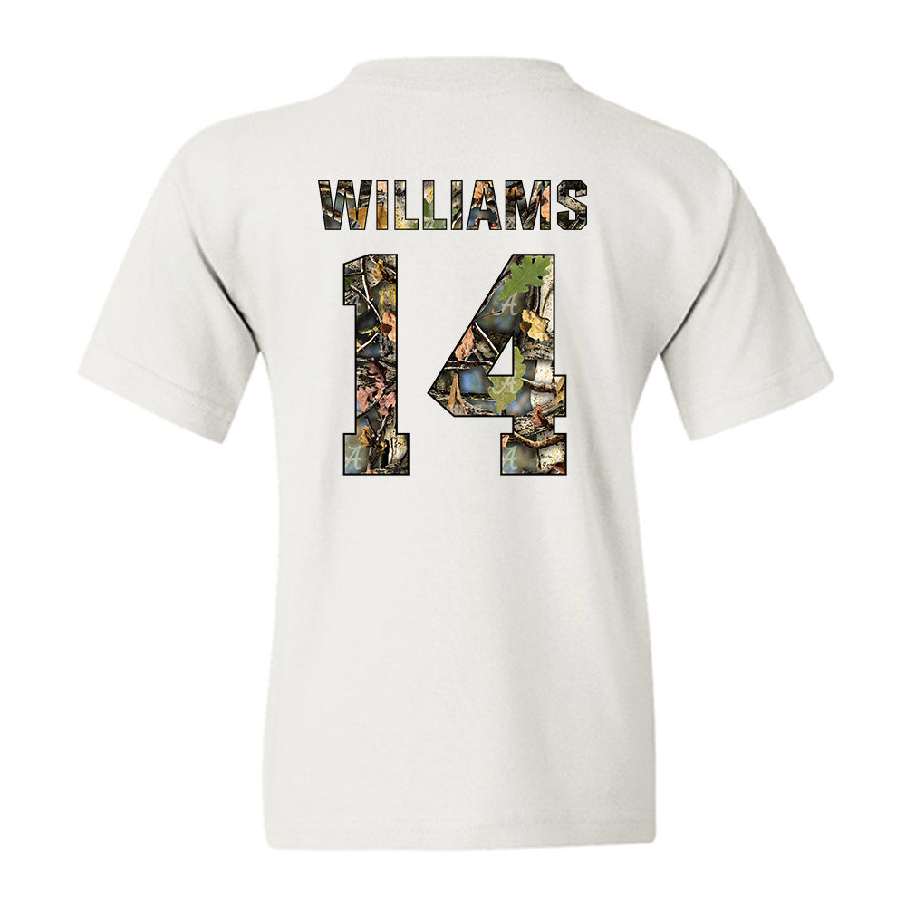 Alabama - NCAA Baseball : Luke Williams - Youth T-Shirt-1