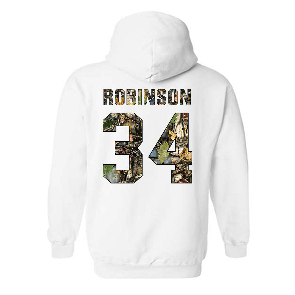 Alabama - NCAA Football : Que Robinson - Hooded Sweatshirt-1