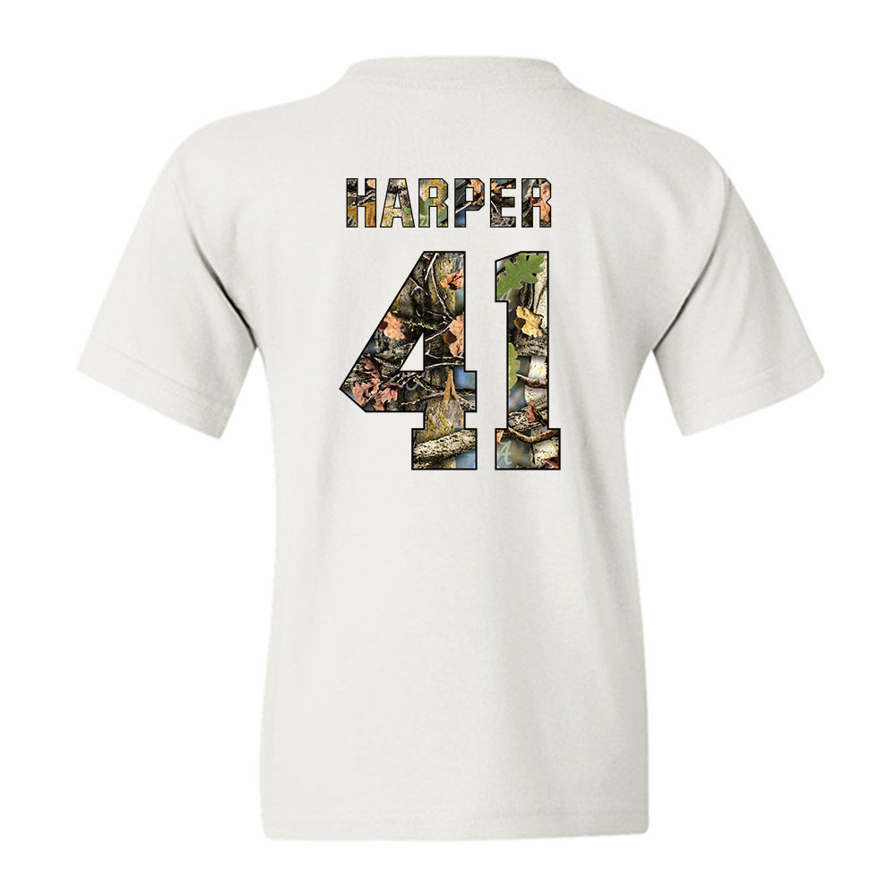 Alabama - Football Alumni : Roman Harper - Youth T-Shirt-1