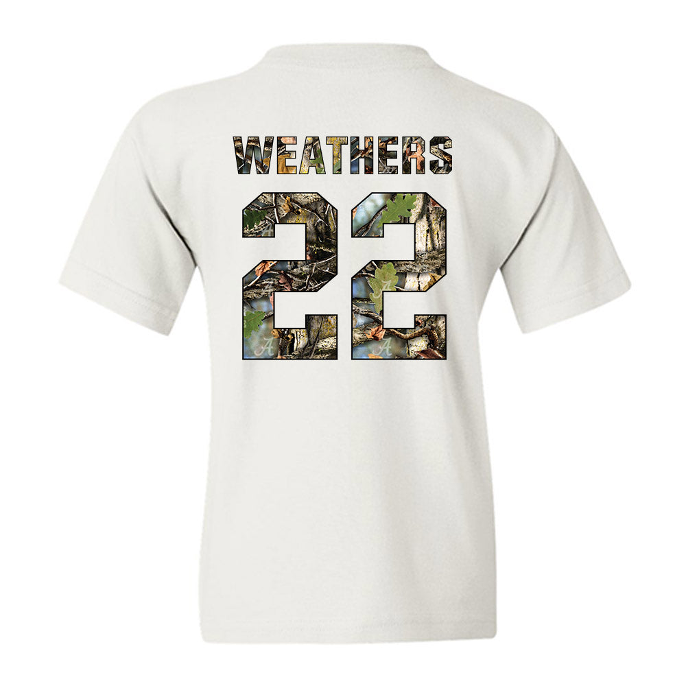 Alabama - NCAA Women's Basketball : Karly Weathers - Youth T-Shirt-1