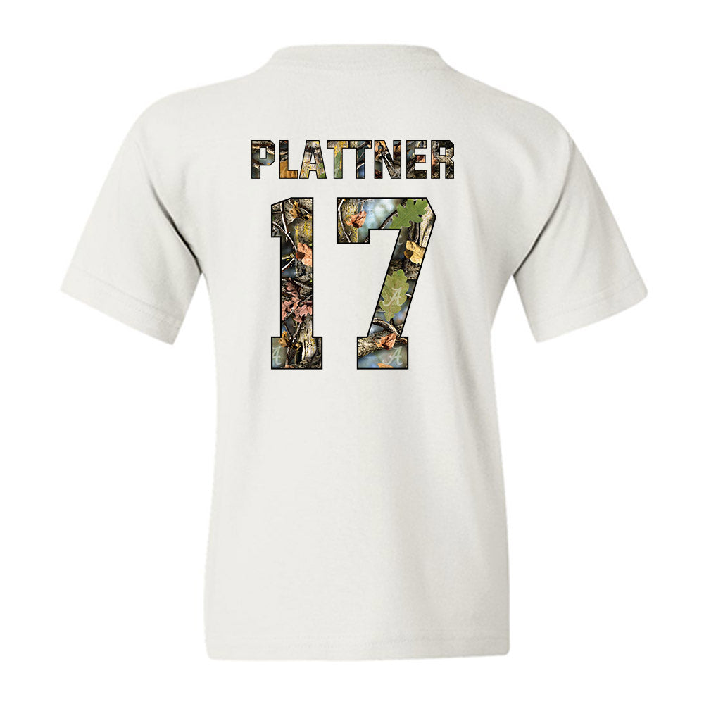 Alabama - NCAA Baseball : Will Plattner - Youth T-Shirt-1