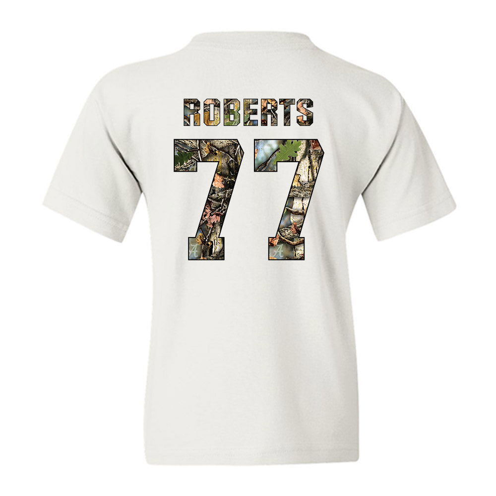 Alabama - NCAA Football : Jaeden Roberts - Youth T-Shirt-1