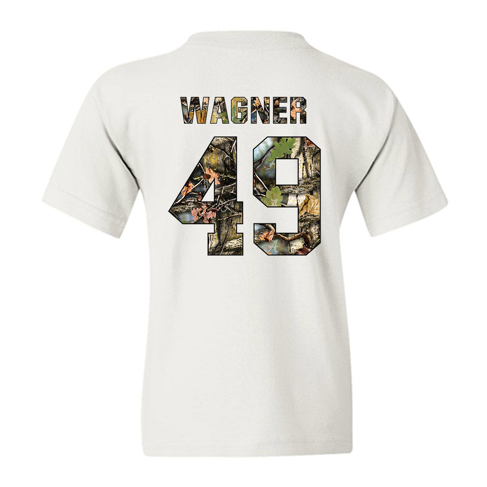 Alabama - NCAA Baseball : Nash Wagner - Youth T-Shirt-1