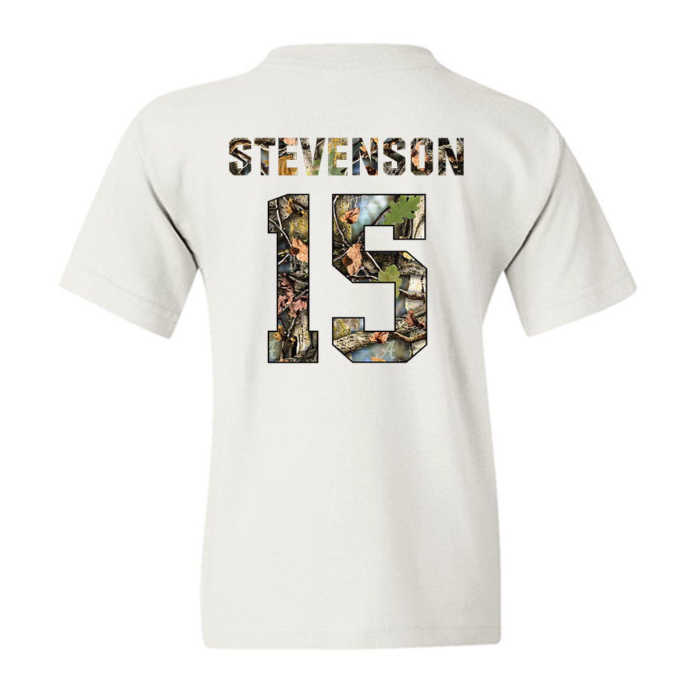 Alabama - NCAA Men's Basketball : Jarin Stevenson - Youth T-Shirt-1