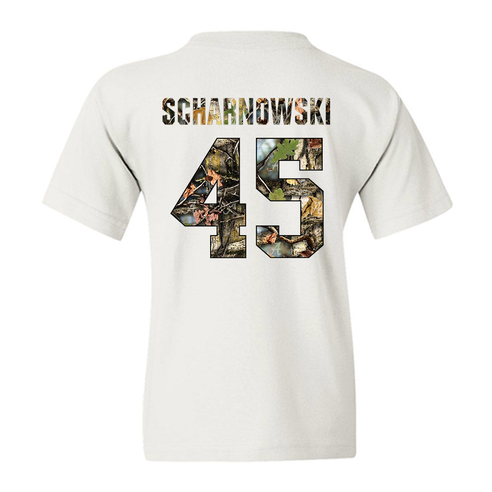 Alabama - NCAA Men's Basketball : Max Scharnowski - Youth T-Shirt-1