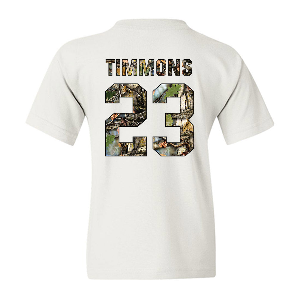 Alabama - NCAA Women's Basketball : Jessica Timmons - Youth T-Shirt-1