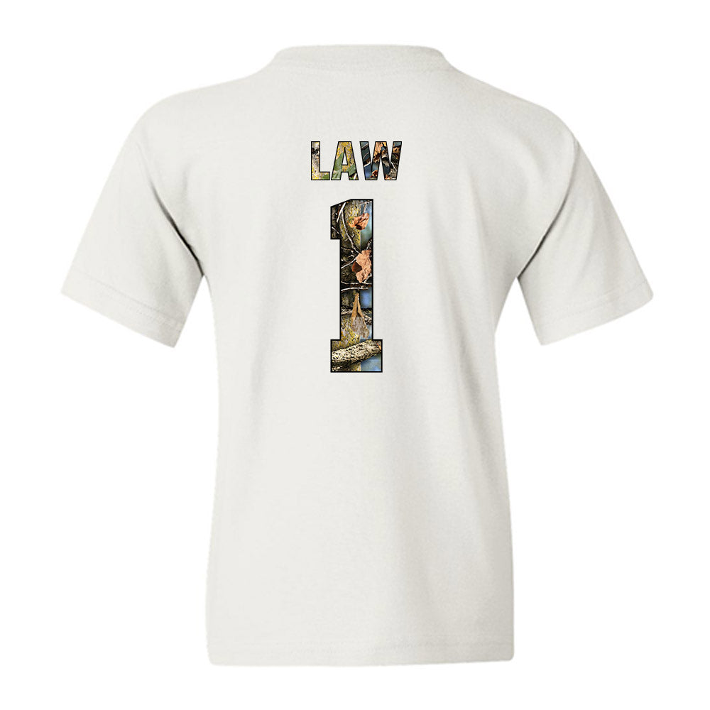 Alabama - NCAA Football : Kendrick Law - Youth T-Shirt-1