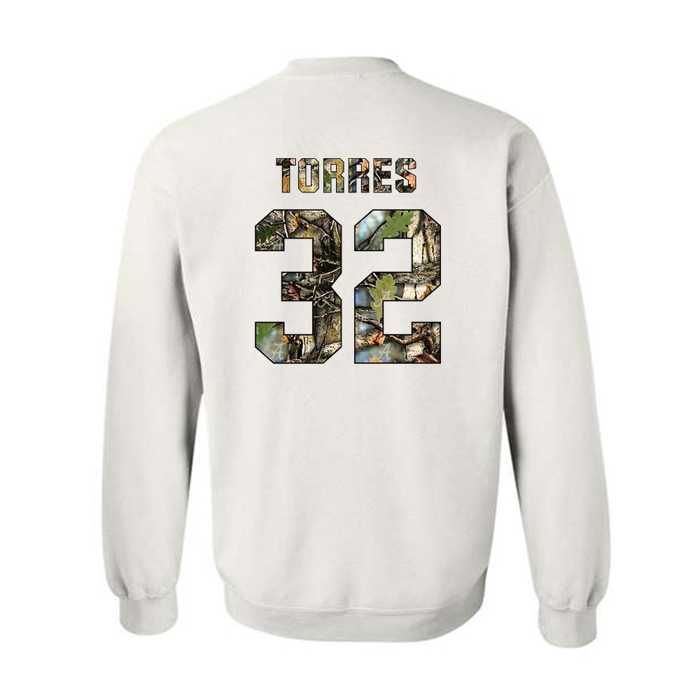 Alabama - NCAA Baseball : Jason Torres - Crewneck Sweatshirt-1