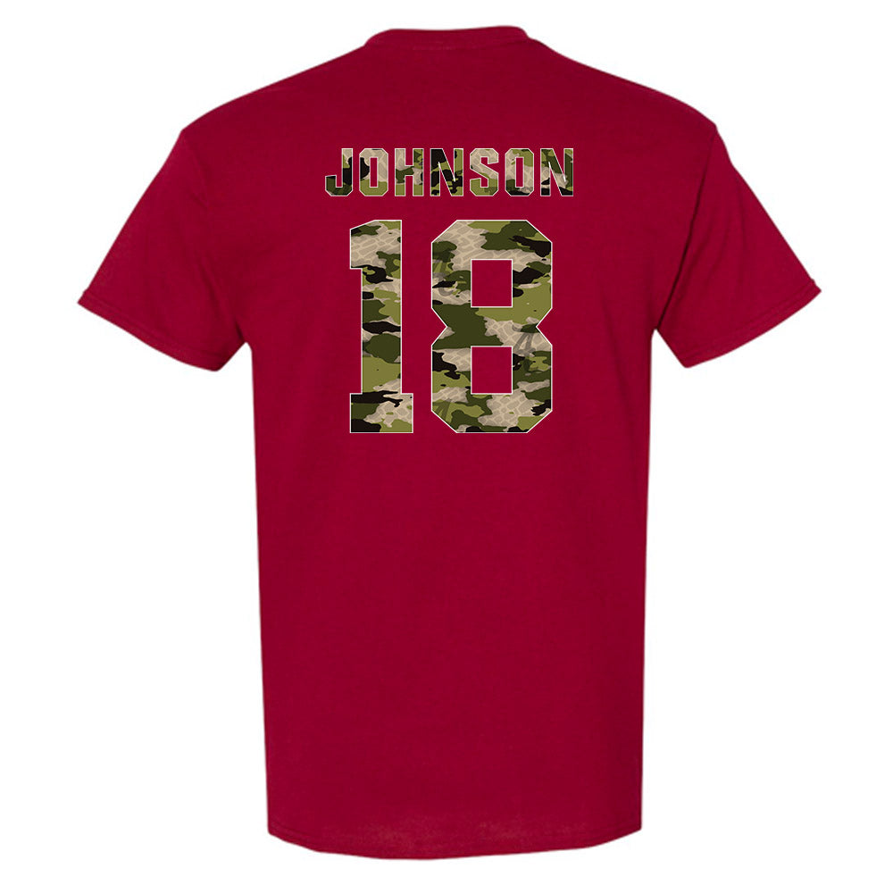 Alabama - NCAA Softball : Lauren Johnson - Tusk Camo Script A T-Shirt-1