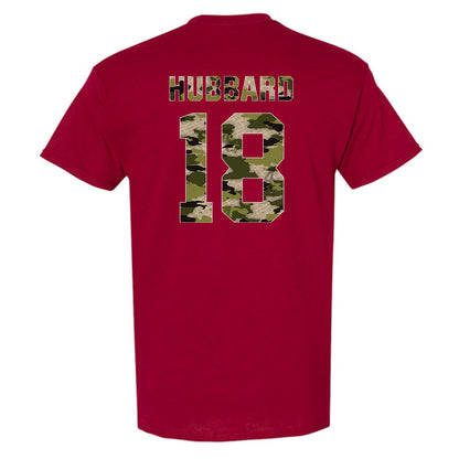 Alabama - NCAA Football : Bray Hubbard - Tusk Camo Script A T-Shirt-1