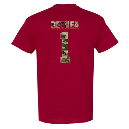 Alabama - NCAA Men's Basketball : Jalil Bethea - Tusk Camo Script A T-Shirt-1