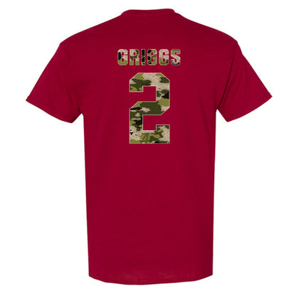 Alabama - NCAA Softball : Gerritt Griggs - Tusk Camo Script A T-Shirt-1