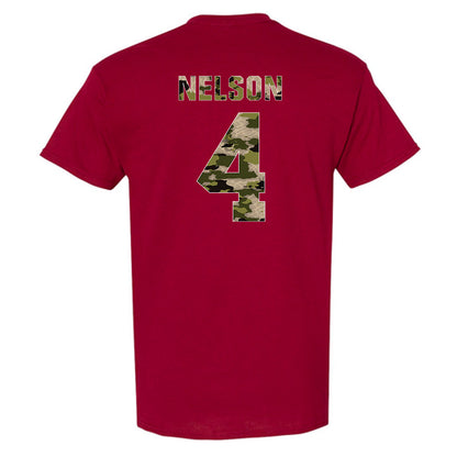 Alabama - NCAA Men's Basketball : Grant Nelson - Tusk Camo Script A T-Shirt-1