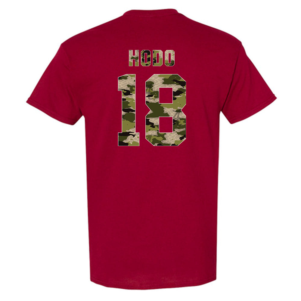 Alabama - NCAA Baseball : Will Hodo - Tusk Camo Script A T-Shirt-1