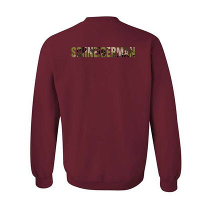 Alabama - NCAA Women's Rowing : Lauren Schneiderman - Tusk Camo Script A Crewneck Sweatshirt-1