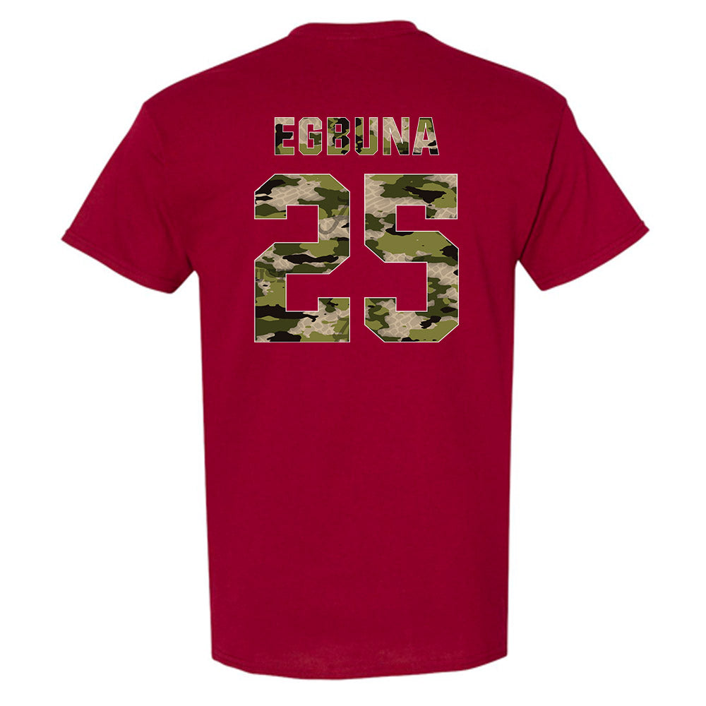 Alabama - NCAA Women's Basketball : Joy Egbuna - Tusk Camo Script A T-Shirt-1