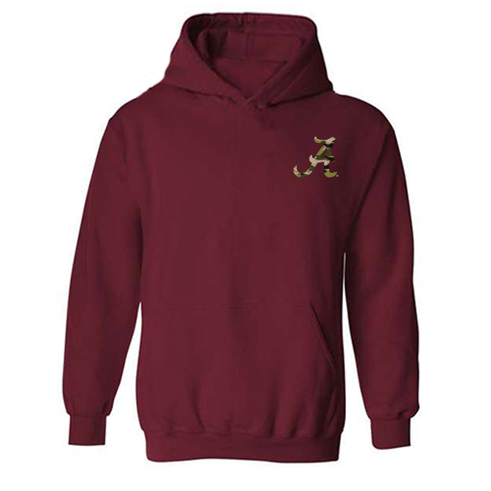 Alabama - NCAA Softball : Brooke Ellestad - Tusk Camo Script A Hooded Sweatshirt-0