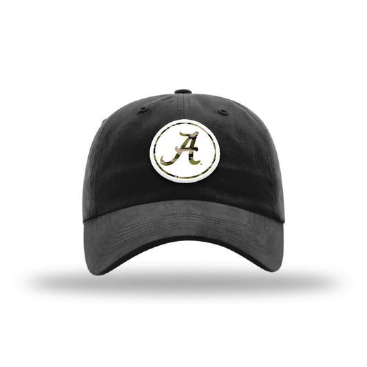 Alabama - NCAA Football : - Leather Patch GARMENT WASHED TWILL-0