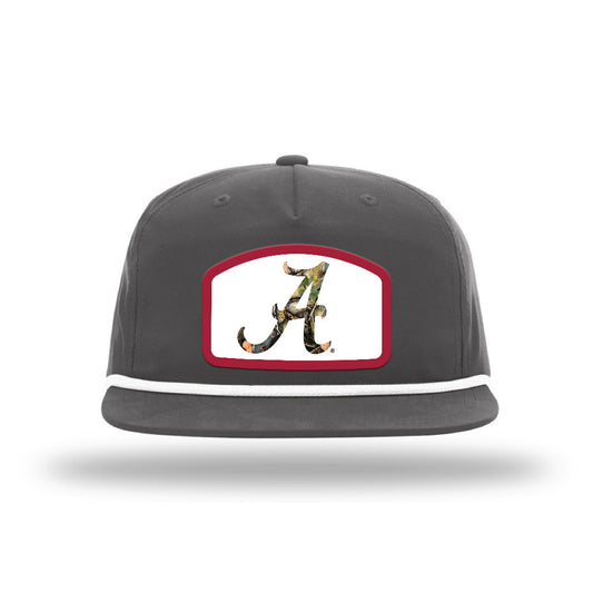 Alabama - : - Snapback Rope Hat-0